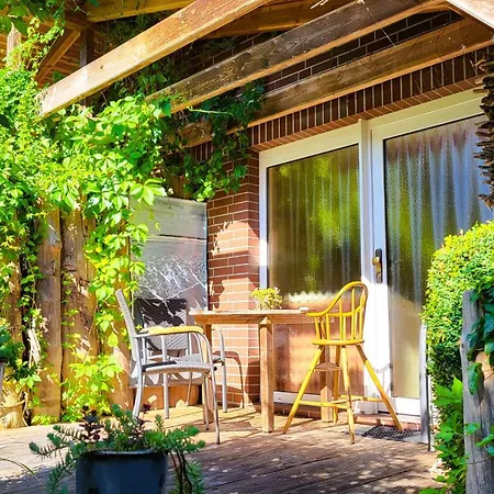 Apartment Eule West Und Eule Ost Feriehaeuser Im Urigen Garten Zingst